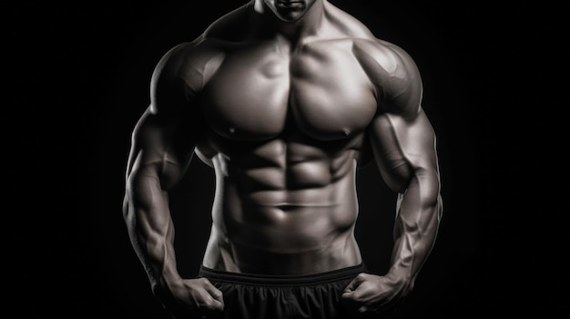 Bodybuilding and fitness background