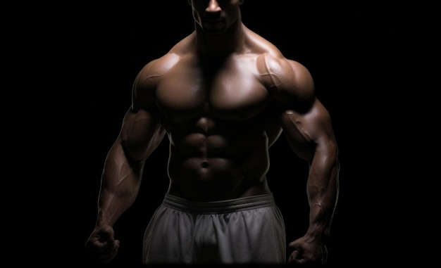 Bodybuilding and fitness background