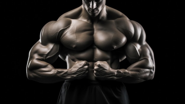 Bodybuilding and fitness background