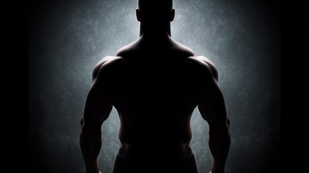 Bodybuilding and fitness background