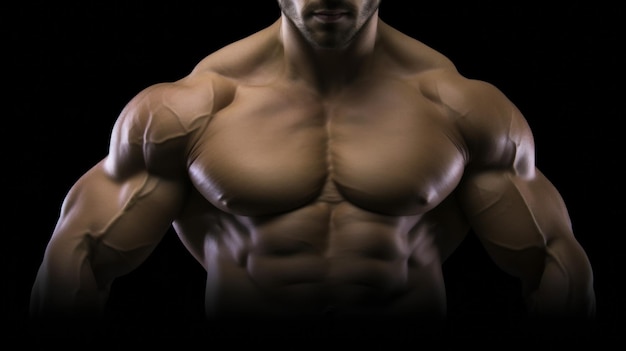 Bodybuilding and fitness background