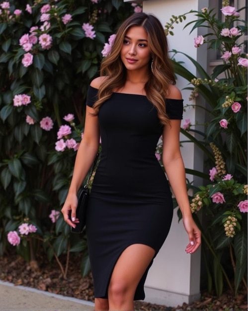 Photo bodycon dress