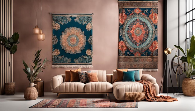 Boho Fabric Prints