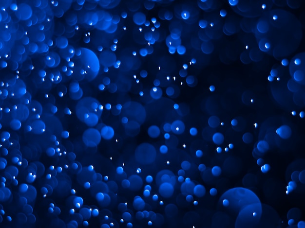 bokeh abstract background blue color