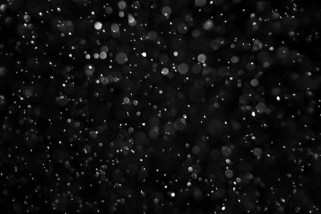 Bokeh abstract background with base black and white monochrome color for make your color