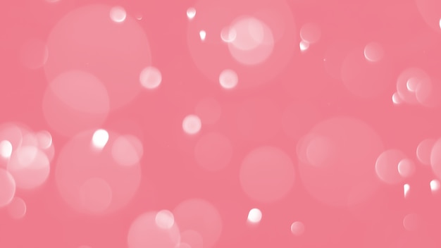 bokeh abstract background with soft red color