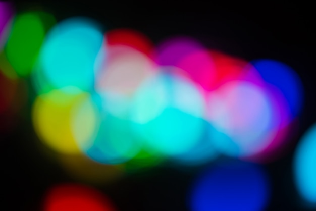 Photo bokeh - abstract blurred background - light leaks