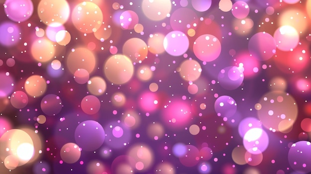 Bokeh background with colorful bokeh lights