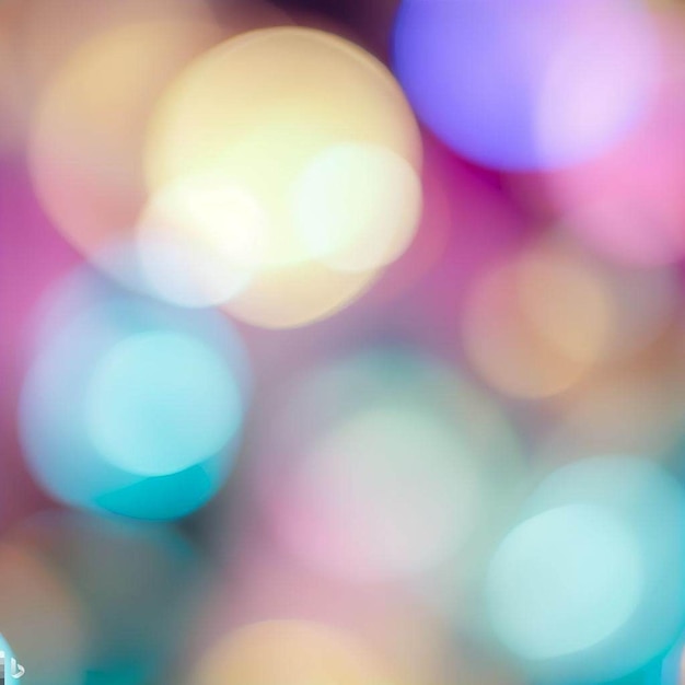 bokeh blur background