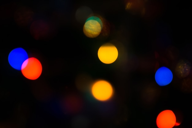 Bokeh of Christmas Lights