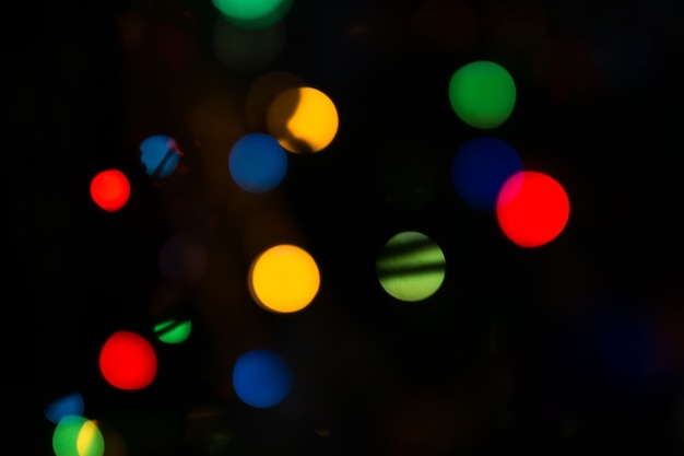 Bokeh of Christmas Lights