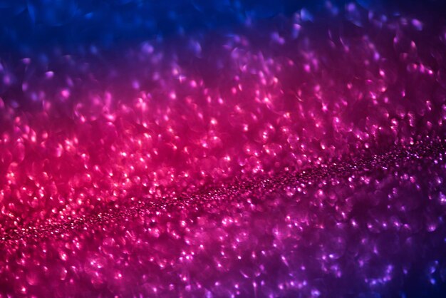 Bokeh effect glitter colorful blurred abstract background for birthday, anniversary, wedding, new year eve or Christmas.