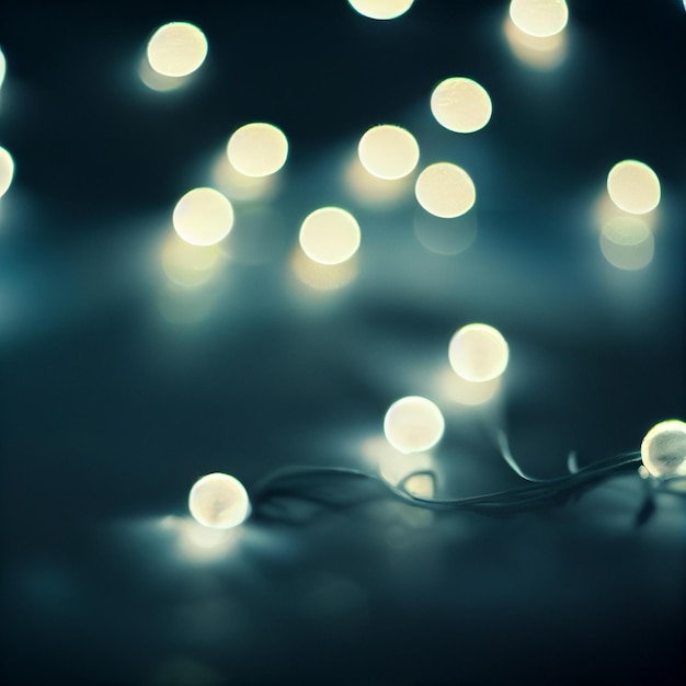 Bokeh lights background effect blurred wallpaper christmas lights out of focus