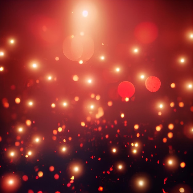 Bokeh lights background effect blurred wallpaper christmas lights out of focus