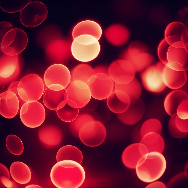 Bokeh lights background effect blurred wallpaper christmas lights out of focus