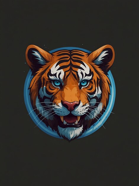 Bold ESports Logo Featuring a Tiger