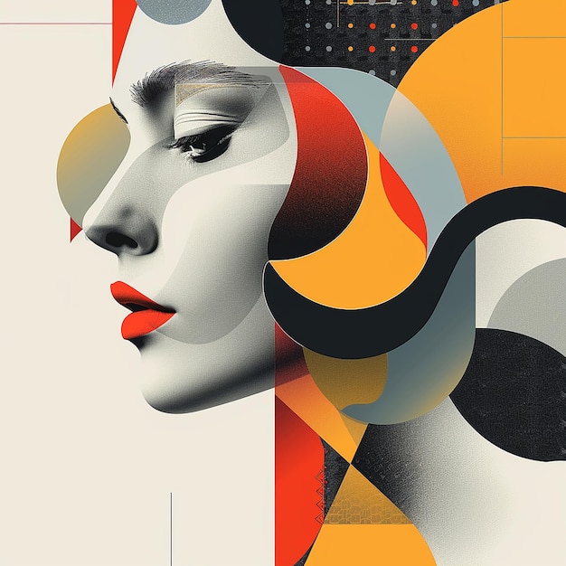 Bold Graphic Shapes Dynamic Compositions