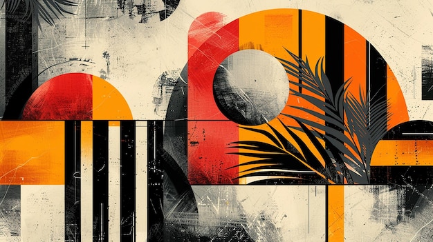 Bold Graphic Shapes Dynamic Compositions