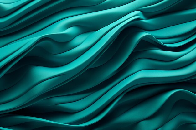 Bold strokes in shades of turquoise