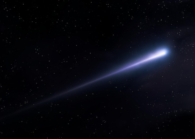 Bolide illuminates the night sky