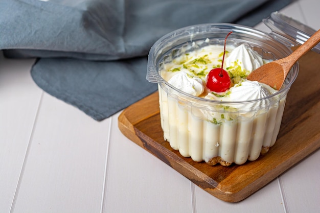 bolo de pote, traditional brazilian cake in a jar