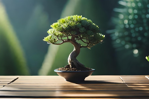 a bonsai tree from the collection of the bonsai.