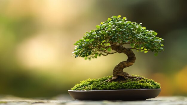 Bonsai Tree in a Pot