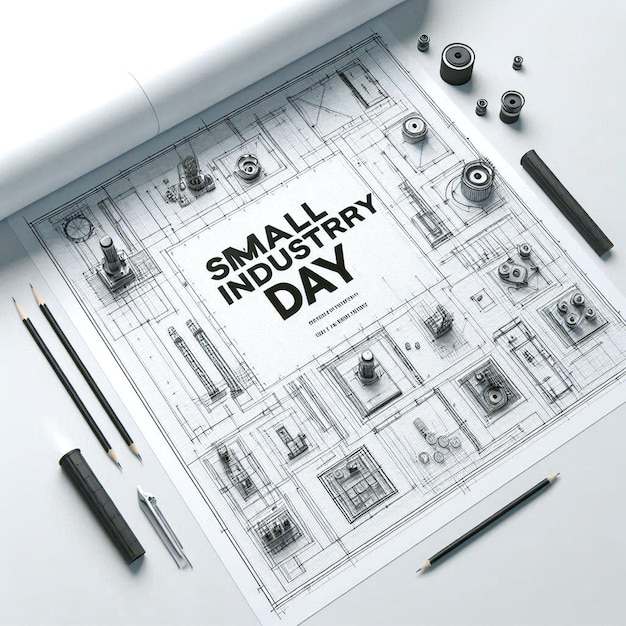 Photo a book about small business day day day day day day