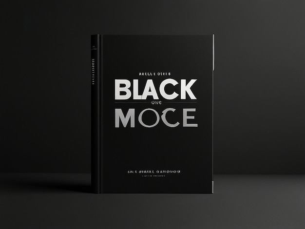 book black mockup 4k