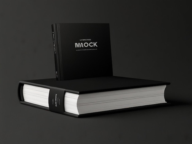 book black mockup 4k