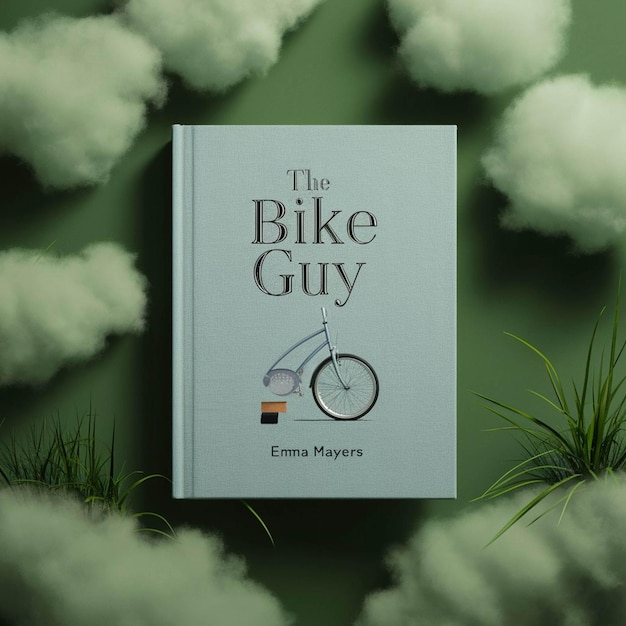 Photo a book cover that says the bike guy on the front