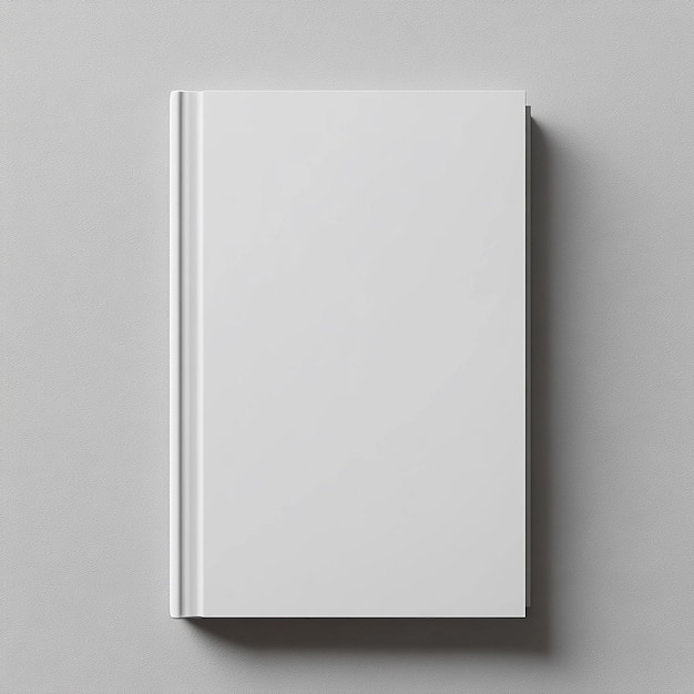 a book is on a gray background with a white cover