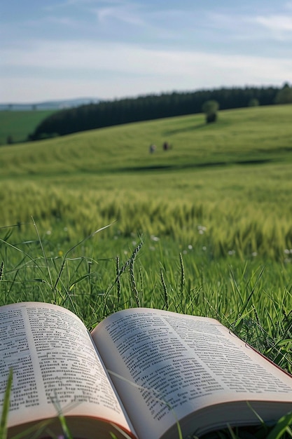 a book is open to a page that says quot the book quot