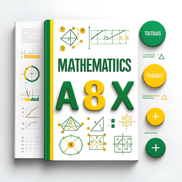 Photo a book that has the word math on it