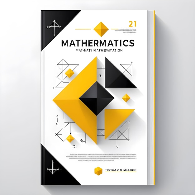 a book that says maths is on the top of a white background