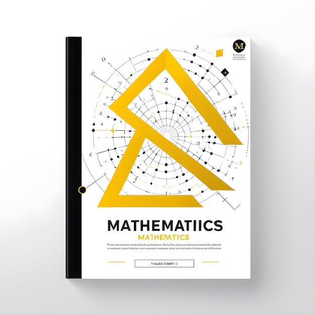 a book that says maths on it