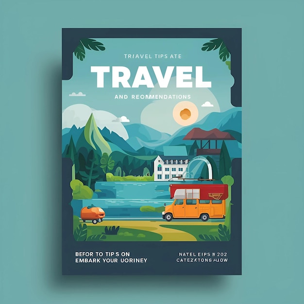 a book that says travel on it