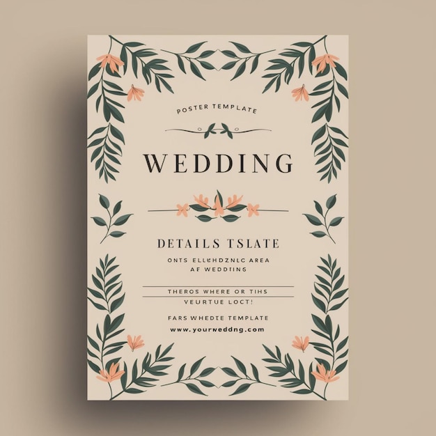 a book that says  wedding  is displayed on a beige background