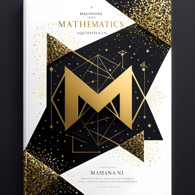 a book titled math math is on display