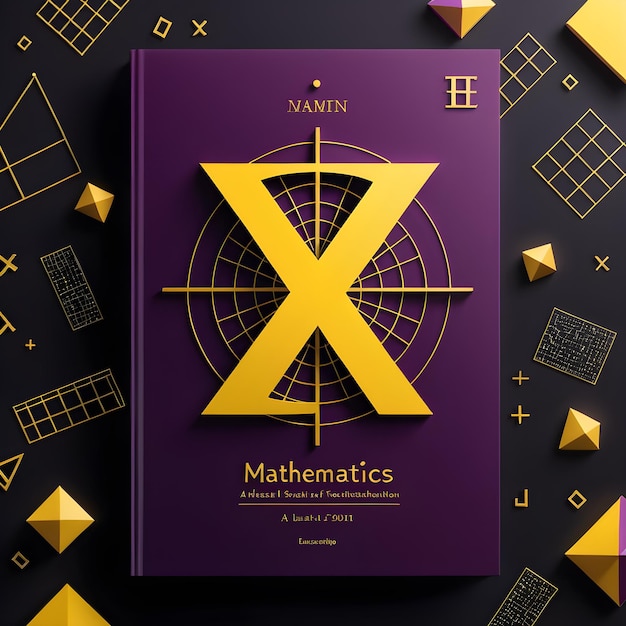 Photo a book titled maths by maths is titled math