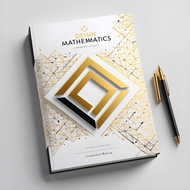 a book titled maths sits on a table