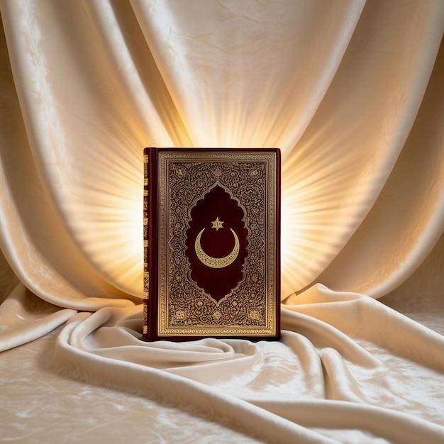 Photo a book with a candle that says quot god quot on it