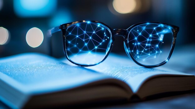 a book with glasses that says quot glasses quot on it