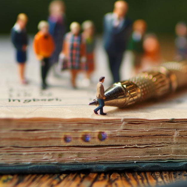 a book with a man and a book with a man on it