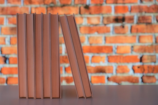 Books arranged on a shelf