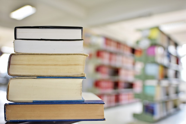 Books in learning room