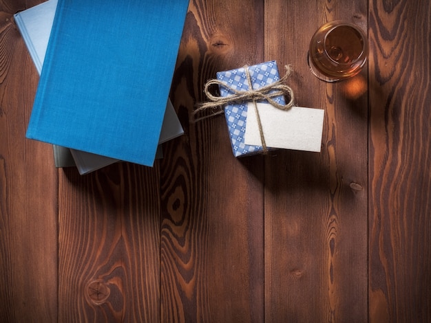 Books lying on the table