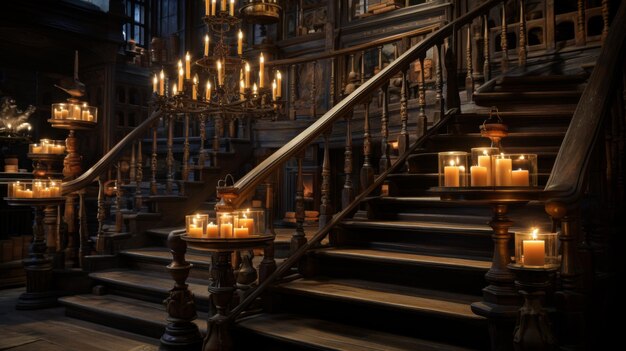 bookshelves large beautiful castle library