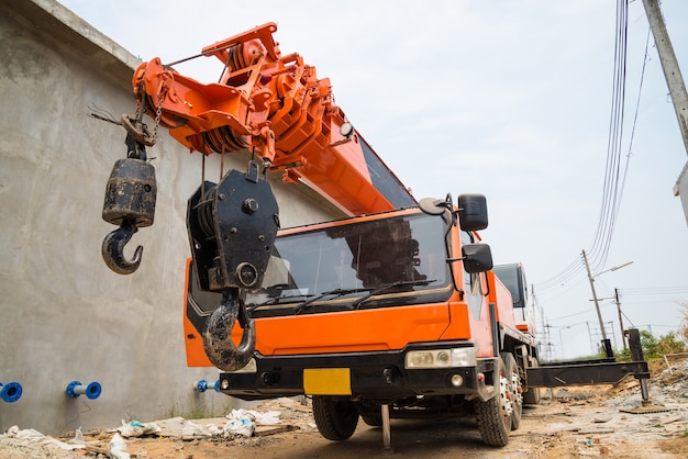 Boom Truck, crane .