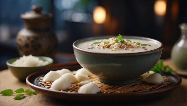 Boozy Makgeolli Korean Rice Wine Rice Cake Soup Chinese traditional food